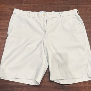 Peter Millar Light gray Flat Front Shorts